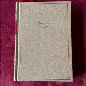 The Works of Friedrich Nietzsche Thus Spake Zarathustra Hardcover Book